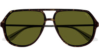 PU0460S 002 Dark Havana Green