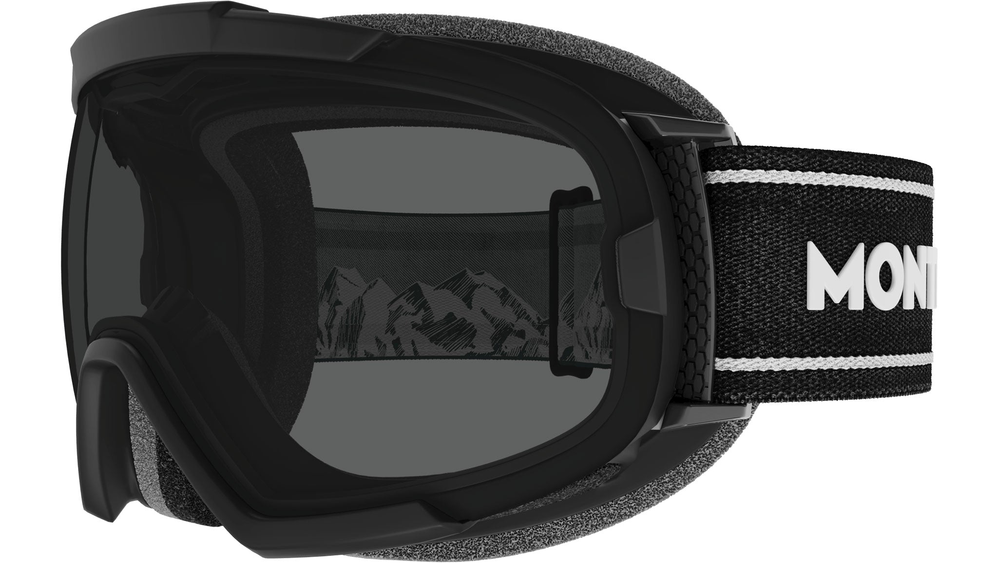 MB0380S 001 Black Ski Goggle