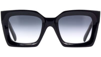 CELINE 3 Dots Black Rectangular Sunglasses