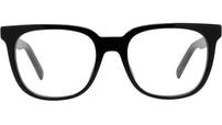 Youthful Energy Black Square Eyeglasses