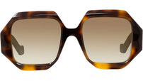 Anagram Tortoise Geometric Sunglasses