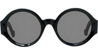 Anagram Black Round Sunglasses