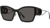 30Montaigne S2U Black Rectangular Sunglasses