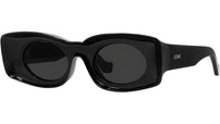 Signature Black Oval Sunglasses