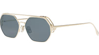 O'Lock Gold Square Sunglasses