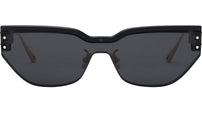 DiorClub M3U Black Geometric Sunglasses