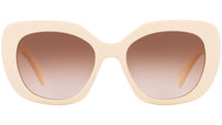 Triomphe Ivory Butterfly Sunglasses