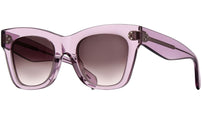 CELINE 3 Dots Violet Crystal Cat Eye Sunglasses