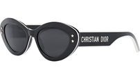 DiorPacific B1U Black Butterfly Sunglasses