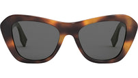 O'Lock Havana Rectangular Sunglasses