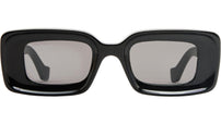 Anagram Black Rectangular Sunglasses