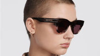 DiorSignature B4I Havana Butterfly Sunglasses