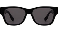 O'Lock Black Rectangular Sunglasses