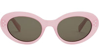 CELINE 3 Dots Opaline Pink Round Sunglasses