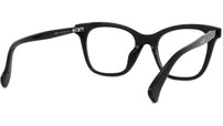 Boke Flower Black Cat Eye Eyeglasses