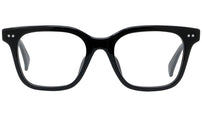 Boke Flower Black Rectangular Eyeglasses