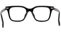 Boke Flower Black Rectangular Eyeglasses