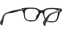 Boke Flower Black Rectangular Eyeglasses