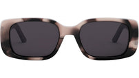 WilDior S2U Havana Low Rectangular Sunglasses