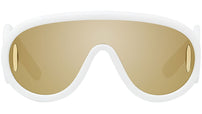 Paula's Ibiza Beige Mask Sunglasses