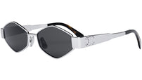 Triomphe Palladium Geometric Sunglasses