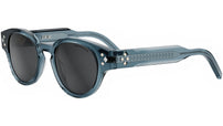 CD Diamond S2I Blue Round Sunglasses