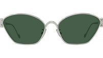 Anagram Silver Cat Eye Sunglasses