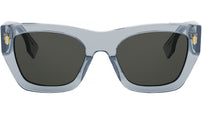 Fendi Roma Blue Rectangular Sunglasses