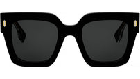 Fendi Roma Black Square Sunglasses