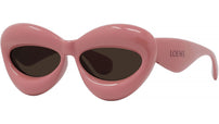 Inflated Pink Cat Eye Sunglasses