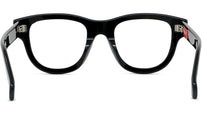 1970 Black Geometric Eyeglasses