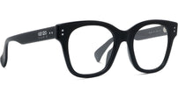 Boke Flower Black Square Eyeglasses