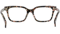 Boke Flower Havana Rectangular Eyeglasses