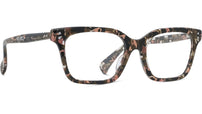 Boke Flower Havana Rectangular Eyeglasses