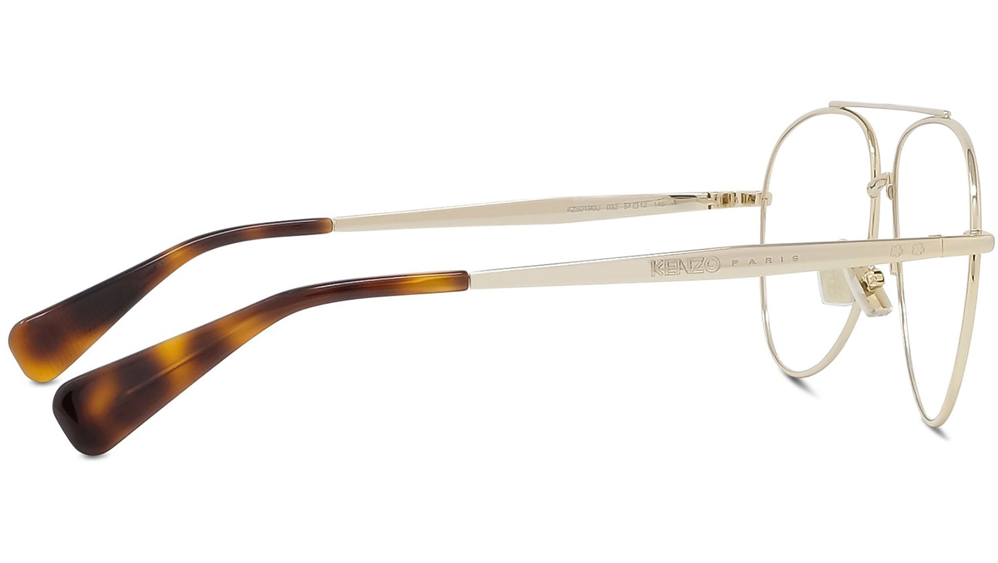 Boke Flower Yellow Pilot Eyeglasses