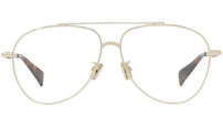 Boke Flower Yellow Pilot Eyeglasses