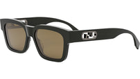 O'Lock Grey Rectangular Sunglasses