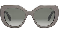 Triomphe Shiny Dove Butterfly Sunglasses