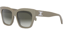 Triomphe Classic Khaki Geometric Sunglasses