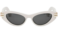 CDior B1U White Cat Eye Sunglasses