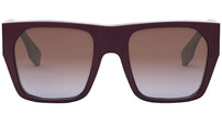 Baguette Red Square Sunglasses