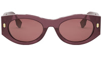 Fendi Roma Violet Oval Sunglasses