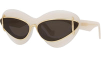 Signature Ivory Cat Eye Sunglasses