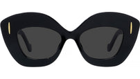 Anagram Black Cat Eye Sunglasses