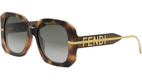 Fendigraphy Havana Square Sunglasses