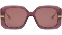 Fendigraphy Violet Geometric Sunglasses