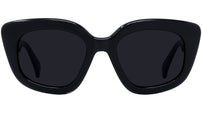 1970 Black Butterfly Sunglasses