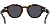 Boke Flower Havana Round Sunglasses