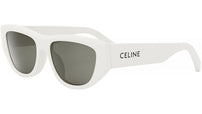 CELINE Monochroms Shiny Ivory Cat Eye Sunglasses