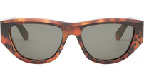 CELINE Monochroms Leopard Print Cat eye Sunglasses